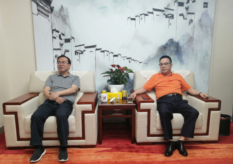 重庆长寿区区委副书记周恩海莅临我会走访调研